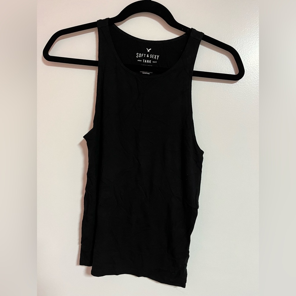American Eagle Black Tank Top